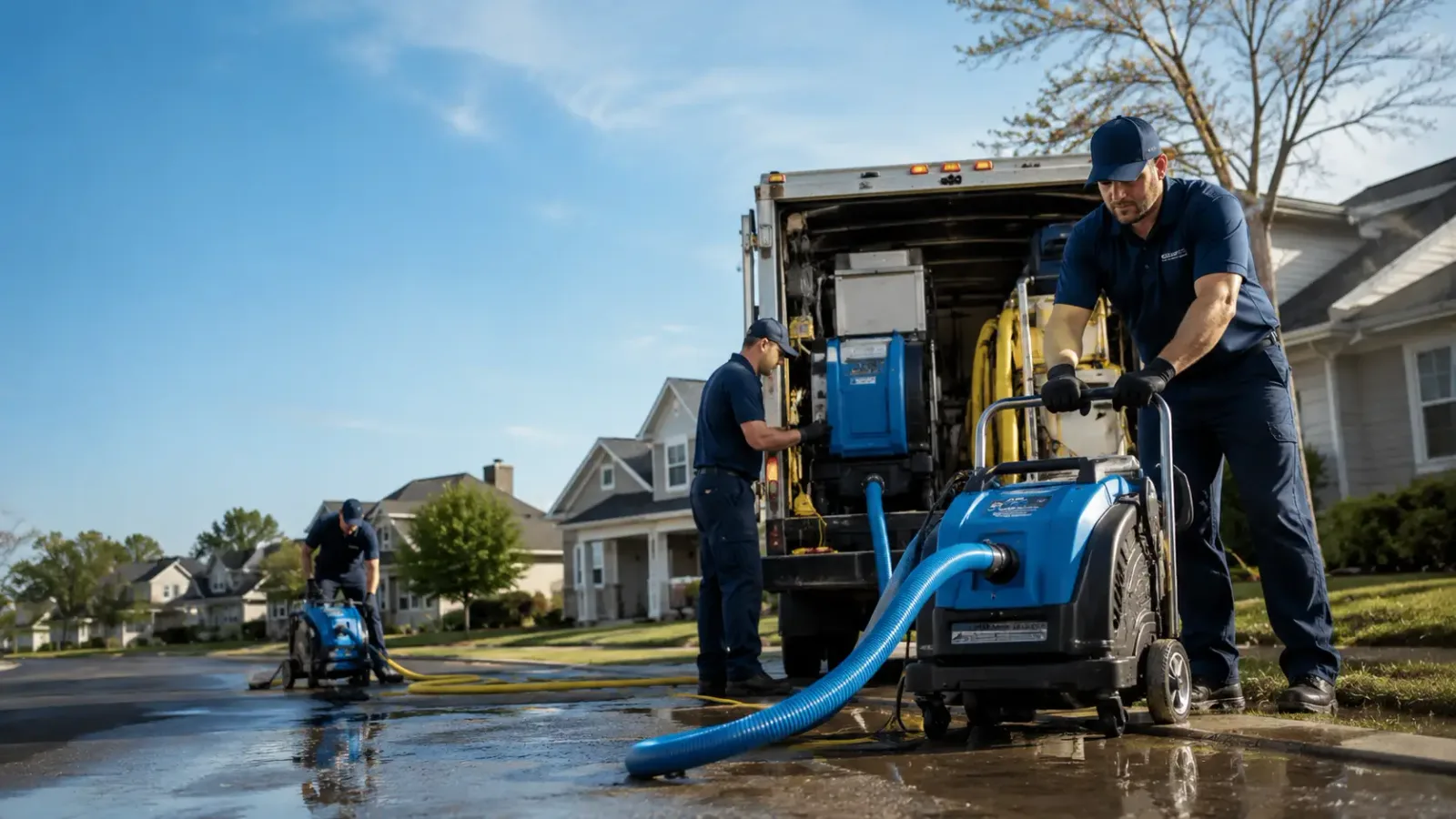 Flood Damage Cleanup in Two Rivers, WI